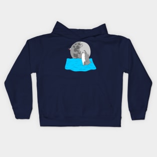 Shark in the Water Kids Hoodie